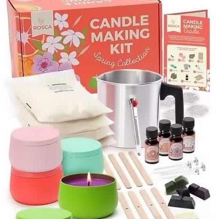 Candle Making Kit for $15 + free shipping