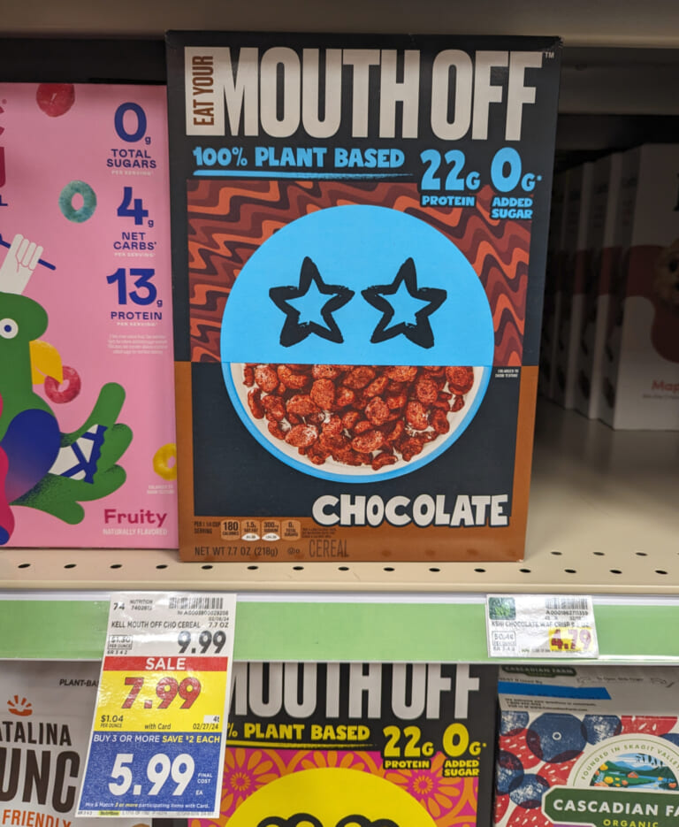 Kellogg’s Eat Your Mouth Off Cereal As Low As $3.99 At Kroger (Regular Price $9.99)