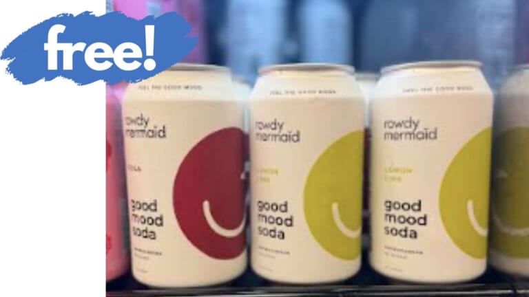 Rowdy Mermaid Good Mood Soda FREE + $2.49 Money Maker!