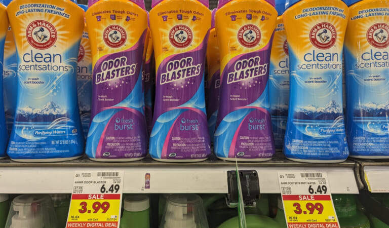 Arm & Hammer Scent Boosters Just $2.49 At Kroger