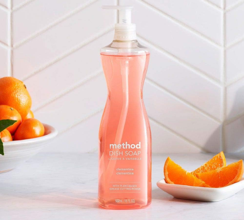 Method Clementine Gel Dish Soap, 18 Oz as low as $3.30 Shipped Free (Reg. $4)