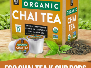 100-Count Organic Chai Tea K-Cup Pods as low as $32.39 Shipped Free (Reg. $45) – 32¢/Pod + MORE