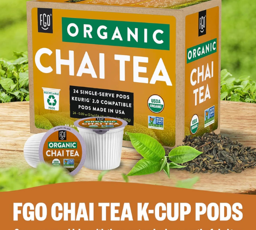 100-Count Organic Chai Tea K-Cup Pods as low as $32.39 Shipped Free (Reg. $45) – 32¢/Pod + MORE