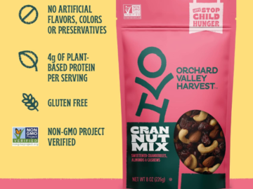 Orchard Valley Harvest 8-Pack Cran Nut Mix Multipack as low as $3 when you buy 4 After Coupon (Reg. $6.89) +Free Shipping – 38¢/1 Oz Bag