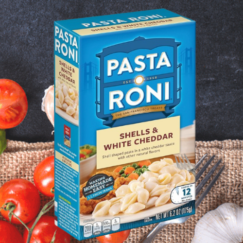 Pasta Roni 12-Pack Shells & White Cheddar Mix, 6.2 oz as low as $10.20 (Reg. $16.68) + Free Shipping – $0.85/Box