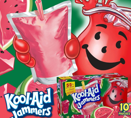 Kool-Aid Jammers 10-Count Watermelon Juice Drink, 6 Fl Oz Pouch as low as $2.93 Shipped Free (Reg. $4.39) – 29¢/Pouch