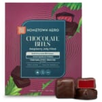 Hometown Heroes 10mg Delta-9 THC/CBD Dark Chocolate Bites for $31 + free shipping