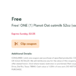 FREE Planet Oat Oatmilk | Publix Digital Coupon Good Through Tomorrow!
