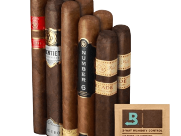 Rocky Patel Top Tenski Cigar Sampler for $25 + free shipping