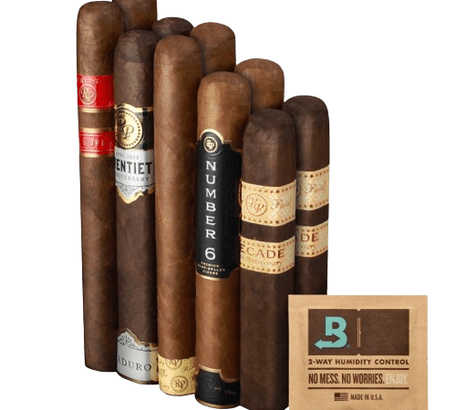 Rocky Patel Top Tenski Cigar Sampler for $25 + free shipping