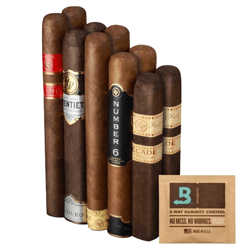 Rocky Patel Top Tenski Cigar Sampler for $25 + free shipping