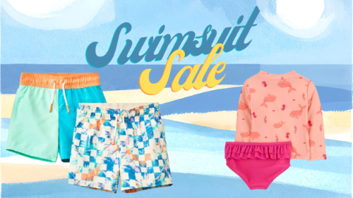 Last Chance! 30% off all Kids’ Swimwear at Target