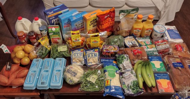 Brigette’s $113 Grocery Shopping Trip and Weekly Menu Plan for 6