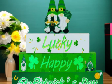 Bring luck to your home with this Light Up St Patrick’s Day Wooden Sign for just $7.83 After Code + Coupon (Reg. $19.58)