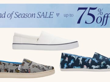 TOMS | Women’s Alpargatas From $17.97!