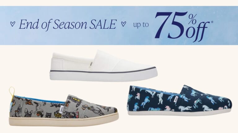 TOMS | Women’s Alpargatas From $17.97!