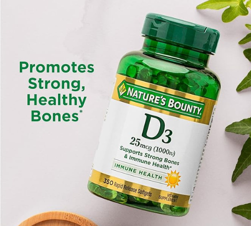 Nature’s Bounty 350-Count Vitamin D3 1000 IU Immune Support Softgels as low as $9.29 After Coupon (Reg. $19.93) + Free Shipping – 3¢/Softgel