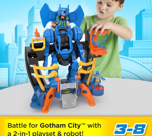 Fisher-Price 7-Piece Imaginext DC Super Friends Batman Robo Command Center $20.85 (Reg. $27)