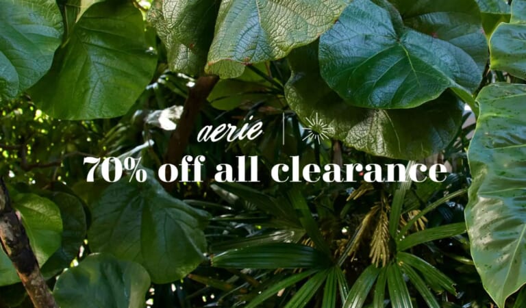 Aerie Clearance Styles Up to 70% Off!