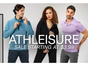 32 Degrees Athletic Wear Starting at $3.99!