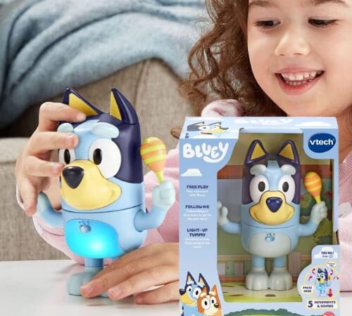 VTech Bluey Shake It Bluey Kids’ Toy $16 (Reg. $20) – w/ Lights, Sounds & Movement