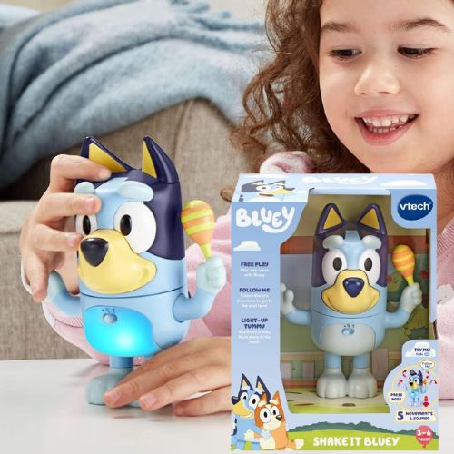 VTech Bluey Shake It Bluey Kids’ Toy $16 (Reg. $20) – w/ Lights, Sounds & Movement