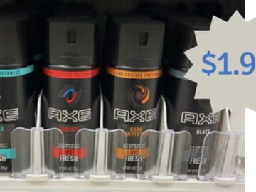 $1.97 Axe Body Spray at CVS