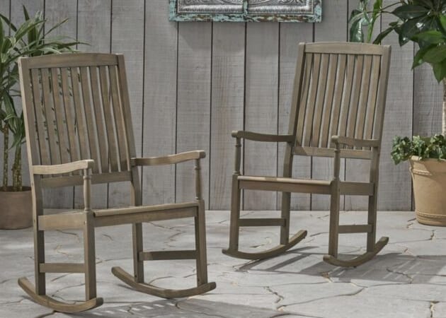 *HOT* Mccomb Outdoor Rocking Chairs (Set of 2) only $86.99 shipped!