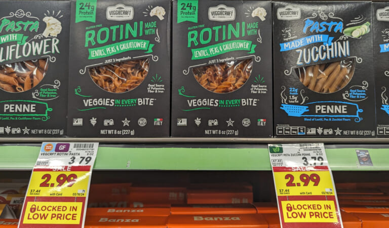 Veggiecraft Farms Pasta Is Just $1.49 At Kroger