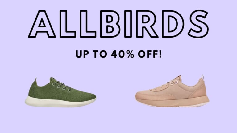 Up to 40% Off Allbirds