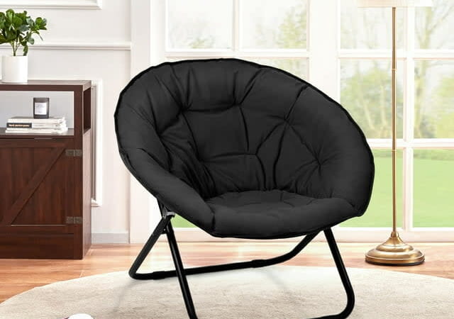 Grezone Saucer Moon Chair for $45 + free shipping