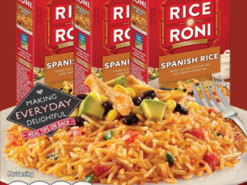 Rice-A-Roni 12-Pack Spanish Rice, 6.8 Oz as low as $10.20 Shipped Free (Reg. $14.64) – 85¢ Each
