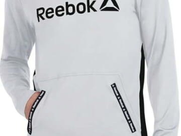 Reebok Men's Pullover Hoodie (S, 2XL, 3XL only) for $9 + free shipping w/ $35