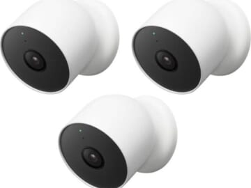 Google Nest Cam 2 Indoor / Outdoor Security Camera 3-Pack for $300 for members + free shipping