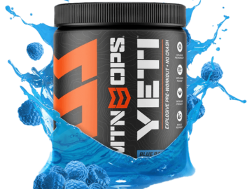 MTN OPS Yeti Monster Citrus Bliss 30-Serving Pre-Workout Supplement for $40 + free shipping w/ $50