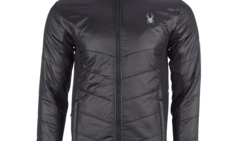 Spyder Men's Stealth Full Zip Hybrid Jacket for $25 + free shipping