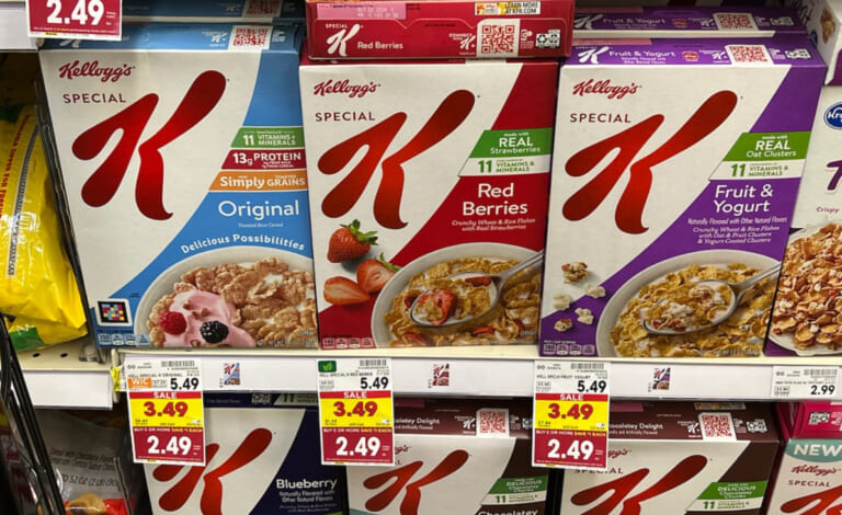 Kellogg’s Special K Cereal As Low As $2.14 At Kroger