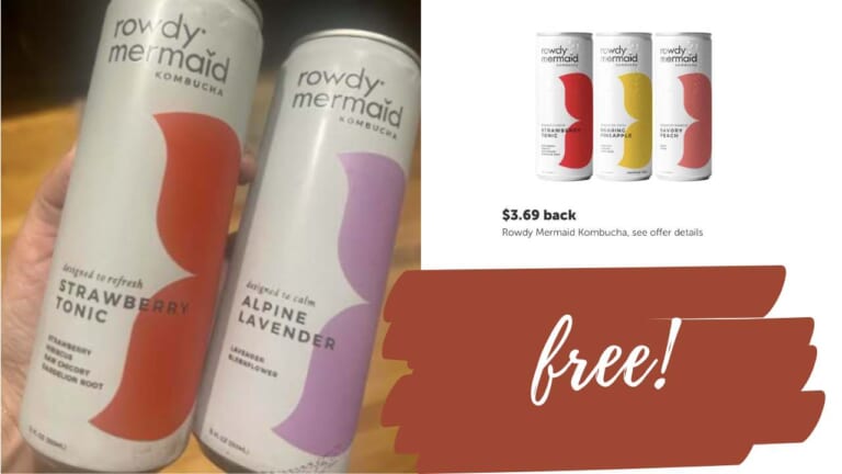 FREE Rowdy Mermaid Kombucha with Ibotta Offer!