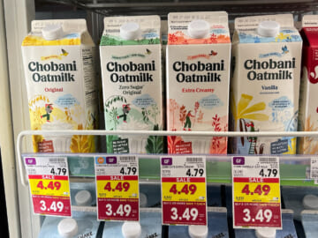 Chobani Oat Milk Just $2.99 At Kroger (Regular Price $4.79)