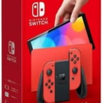 Nintendo Switch OLED Console Super Mario RED Edition for $289 + free shipping