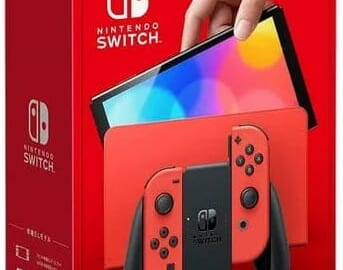 Nintendo Switch OLED Console Super Mario RED Edition for $289 + free shipping