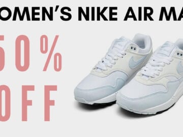 50% Off Women’s Nike Air Max