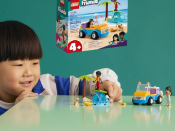 LEGO Friends 61-Piece Beach Buggy Fun Building Toy Set $8.51 (Reg. $11)
