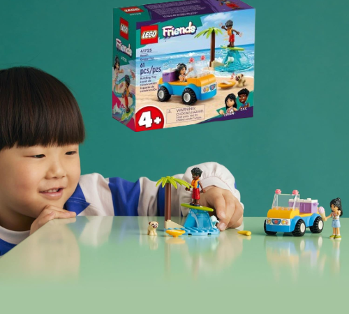 LEGO Friends 61-Piece Beach Buggy Fun Building Toy Set $8.51 (Reg. $11)