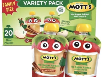 Mott's No Sugar Added Applesauce