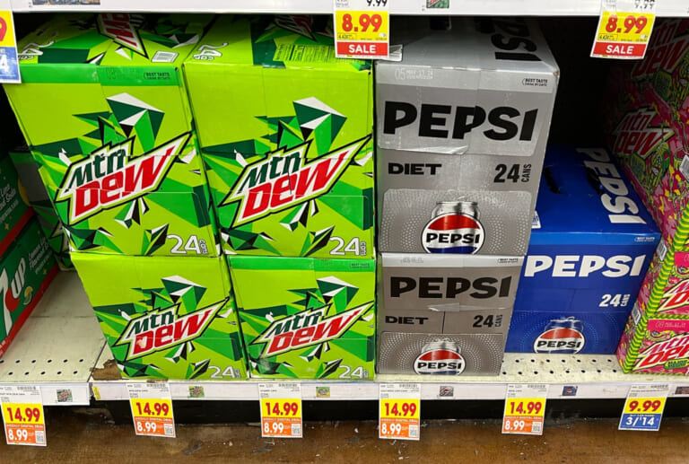 Get Coca-Cola, Dr Pepper, or Pepsi 24-Packs For Just $8.99 At Kroger (Regular Price $14.99)