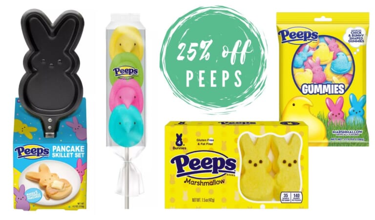 Target Circle Offer | 25% Off Peeps Easter Candy