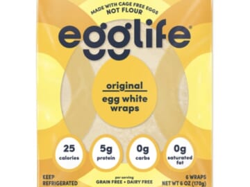Egglife Egg White Wraps