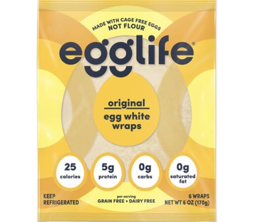 Free Egglife Egg White Wraps!