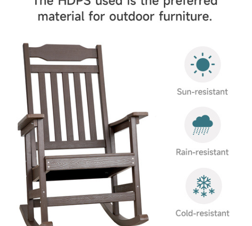 Enhance your Relax outside with this Outdoor Rocking Chair for just $119.99 After Code (Reg. $159.99) + Free Shipping